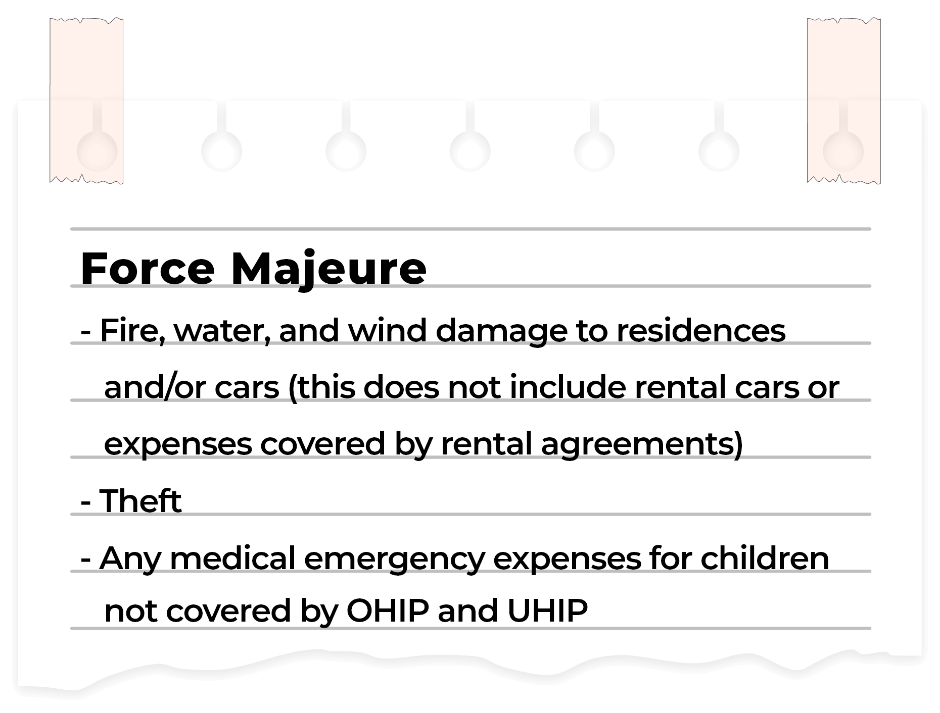 EFAF Force Majeure Coverage